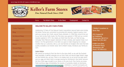 Desktop Screenshot of kellersfarmstores.com